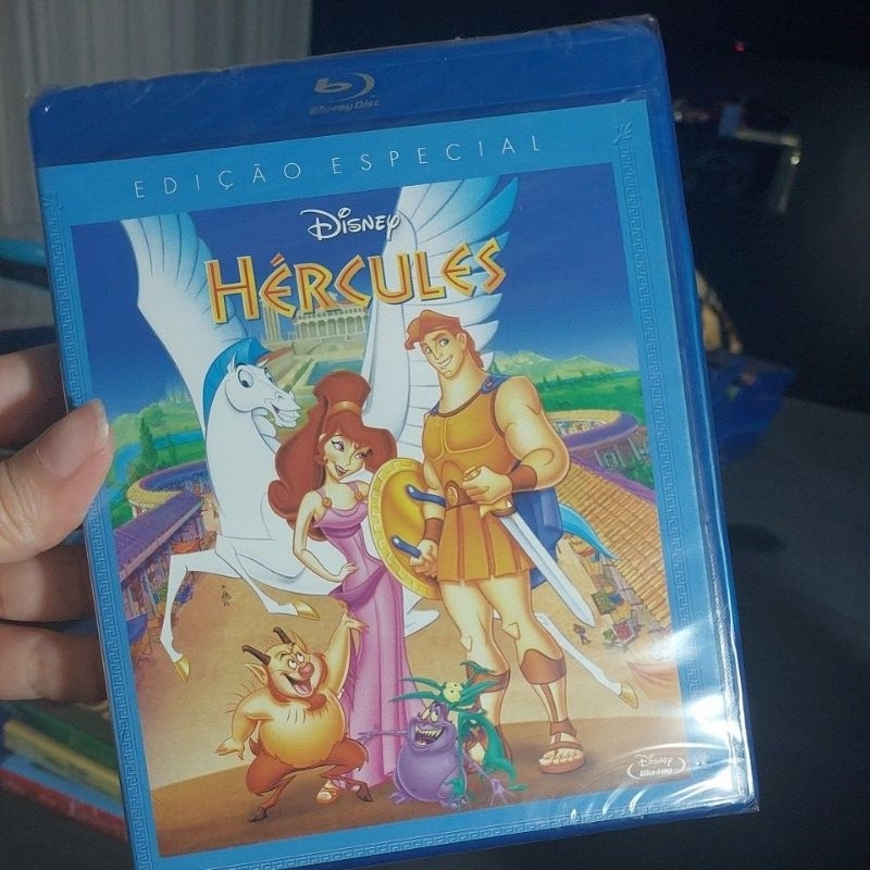 Blu Ray Hércules - filme Disney Original e Lacrado