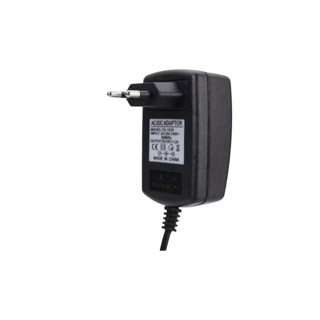 Fonte Carregador 15v 2a Para Caixa Som Amvox Aca 850 450 757 Bivolt