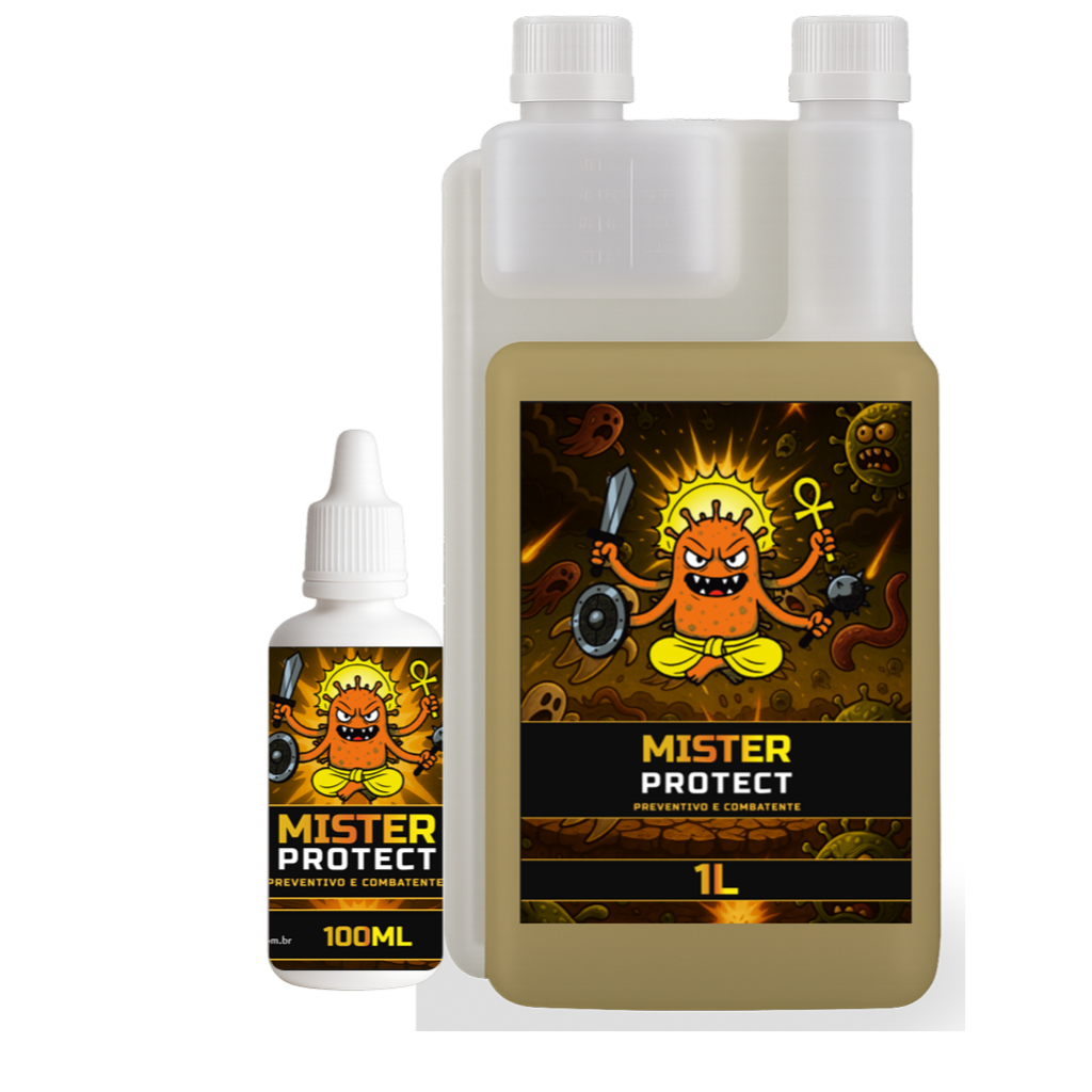 Mister Protect - EM-5 Turbinado com Neem - Preventivo e combatente natural - Fertilizante Orgânico