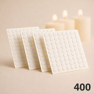 Adesivo Pavio Vela 100/200/300/400un Fixador Dupla Face Profissional em Oferta na Shopee