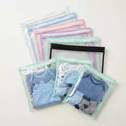 Kit 7 Saquinhos Maternidade Multiuso Organizador Envelope com Zíper.