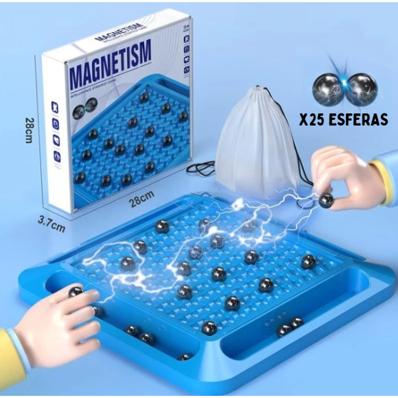 Jogo De Xadrez Magnético Tabuleiro Portátil Pedras Magnéticas Educativas Damas Presentes Crianças