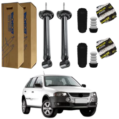 PAR AMORTECEDOR TRASEIRO GOL RALLYE G3 G4 MONROE + AXIOS