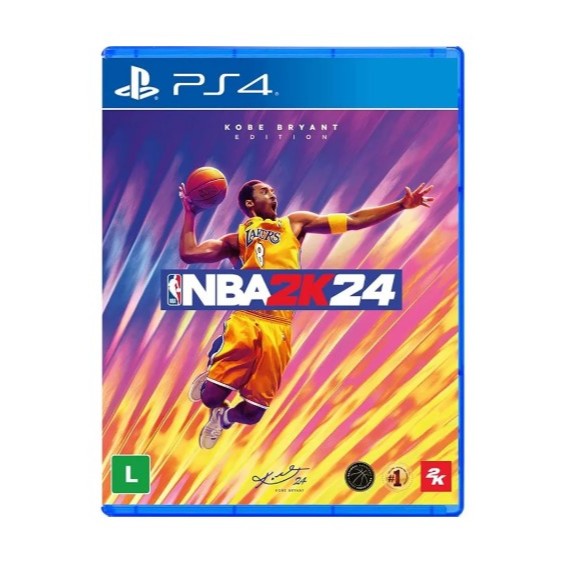 NBA 2K24 Kobe Bryant Edition - PS4 Original Mídia Física Usado