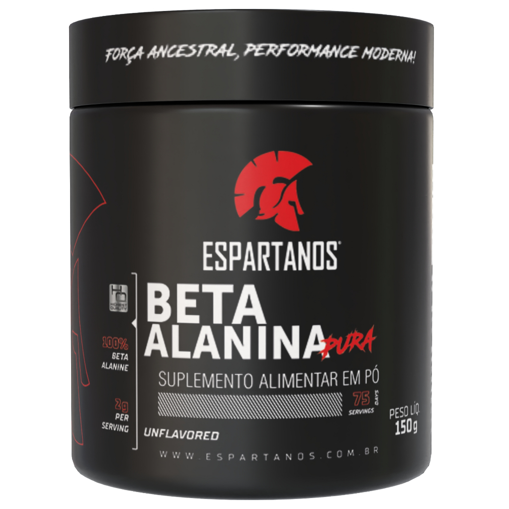 Beta Alanina 150g 100% Pura - Espartanos Suplementos em Oferta na Shopee