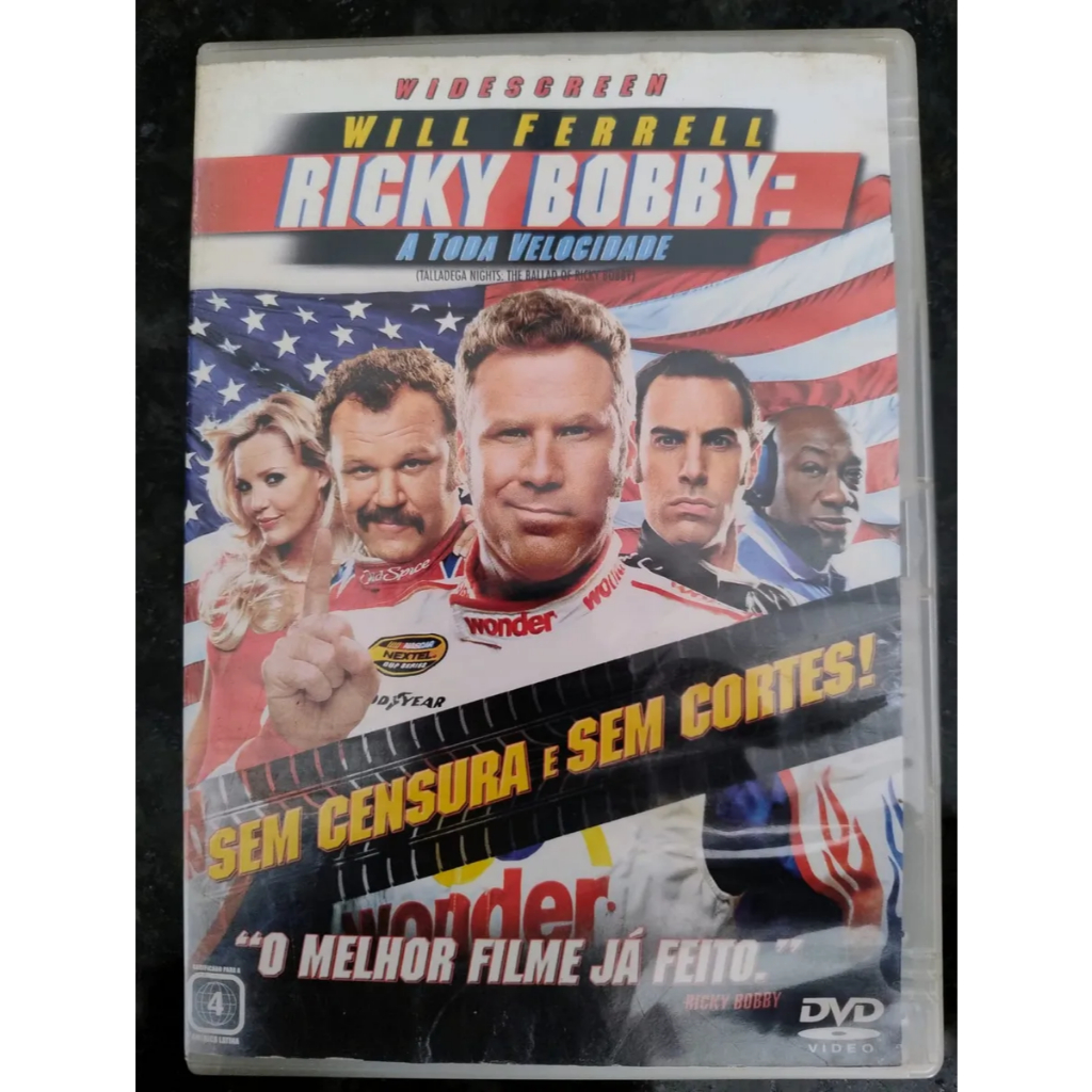 DVD Filme Ricky Bobby A Toda Velocidade
