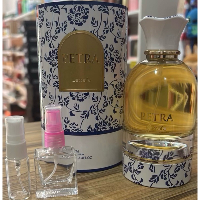 Petra Lattafa Perfumes Compartilhável perfume Petra Lattafa Perfumes Compartilhável (DOIS, CINCO, DEZ ML)