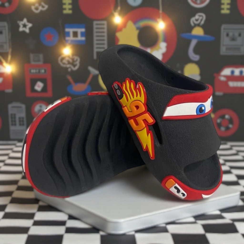 Sandalia Infantil Chinelo Nuvem Para Meninos Personagens