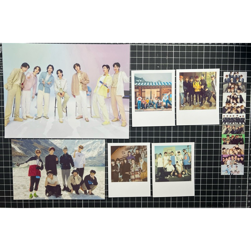 BTS Kit Fanmade 38 itens personalizado Kit fã bangtan - photocard polaroid postcard - army kpop utt bts arirang