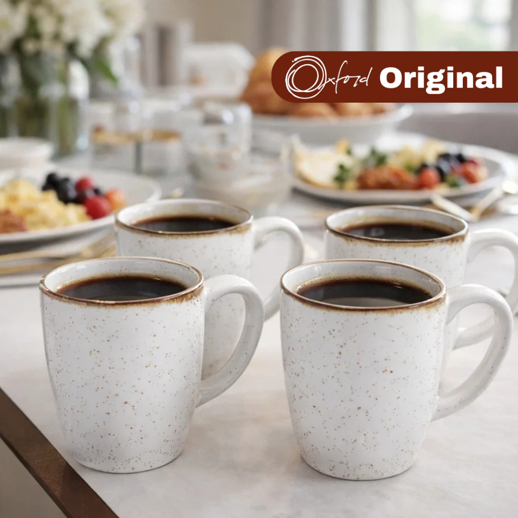 Conjunto 4 Canecas 260ml em Porcelana Ryo Maresia - Oxford Original