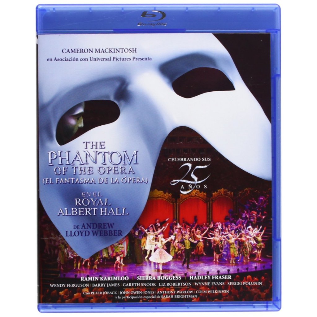 Blu Ray O Fantasma Da Ópera No Royal Albert Hall - Leg. Lacrado