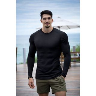 Camisa Térmica Segunda Pele Camiseta Proteção Uv Compressão Frio Calor Blusa Masculina em Oferta na Shopee