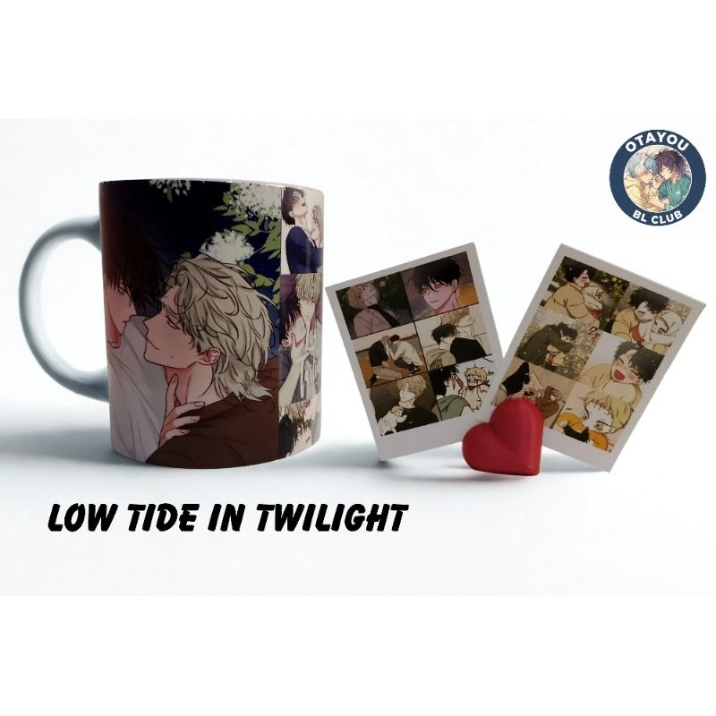 Kit com caneca. Low tide in twilight. Yaoi, bl, manhwa bl