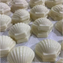 concha de chocolate para doces finos festas eventos casamento e aniversário