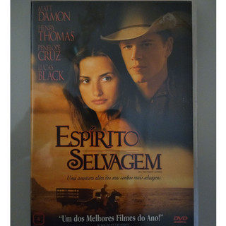 DVD espirito selvagem - matt damon - penelope cruz