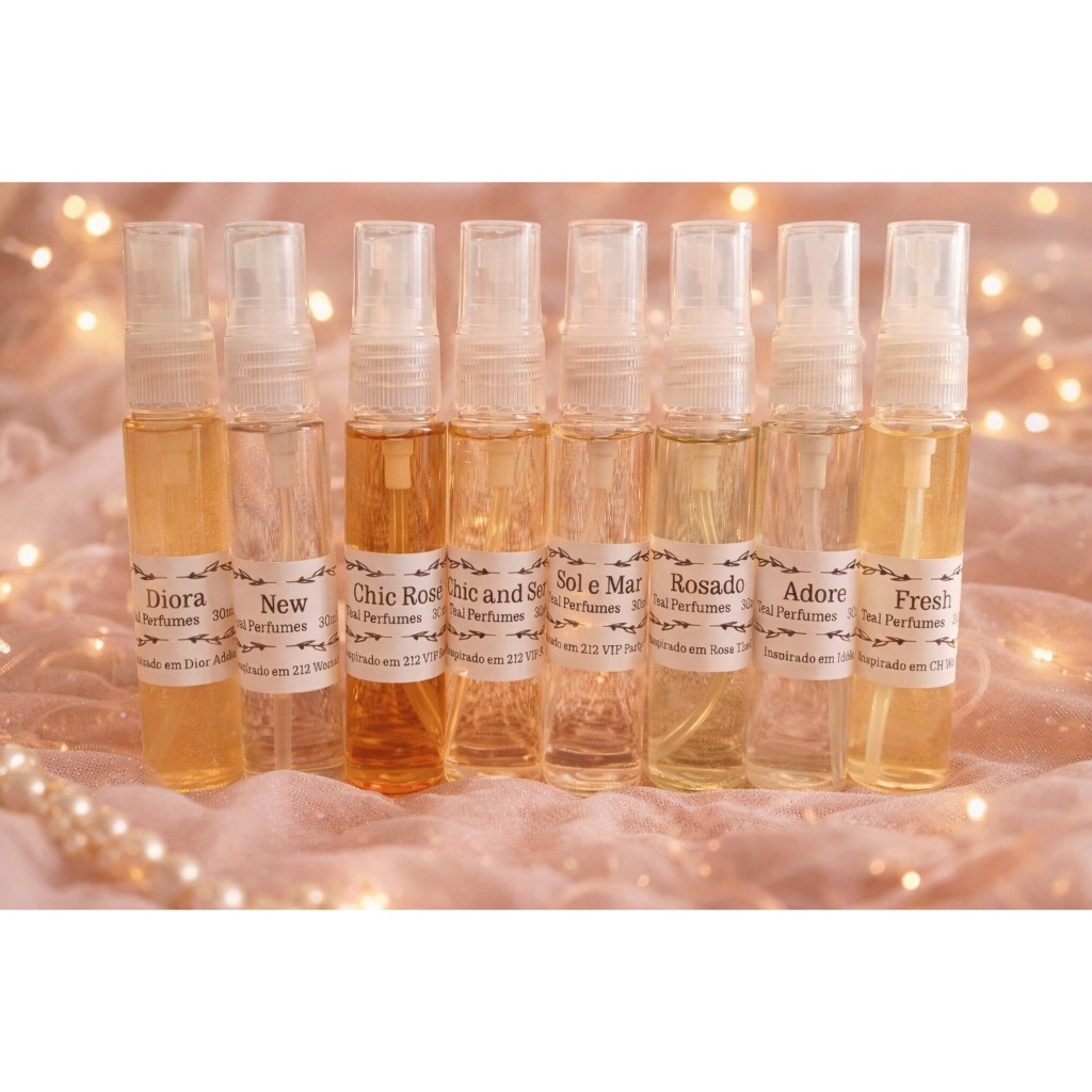 Perfume 30ml Feminino Clássicos Contratipo Perfumes de Grife Famosos Alta Qualidade Teal Perfumes