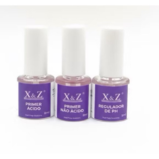 Kit 10ml PreparadoresX&Z Primer Ácido + Primer Não Ácido + Regulador De PH Unhas De Gel Acrigel E Porcelana em Oferta na Shopee