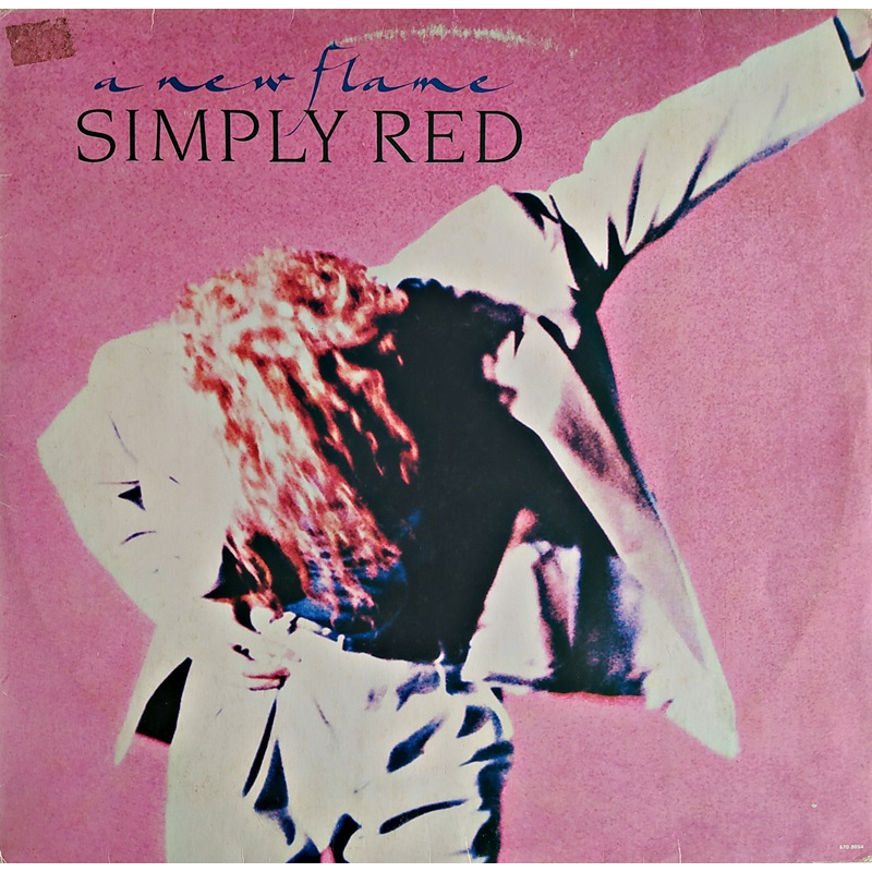 Vinil LP: Simply Red - A New Flame - Disco Original, Ano 1989
