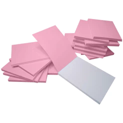 100 Blocos com 50 folhas tamanho 7x10 cm Bloquinhos de Rascunho Sem Pauta Comanda Lembrancinhas Infantil