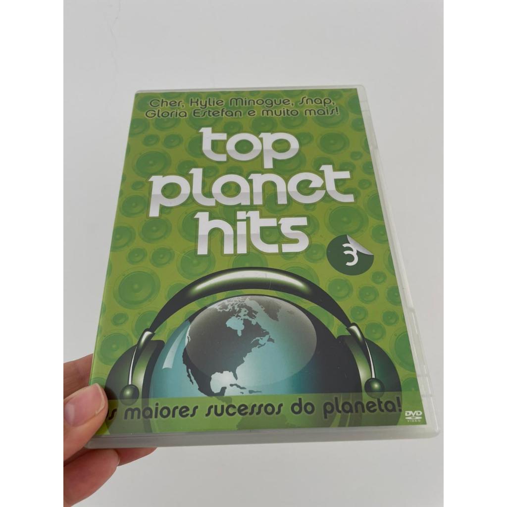 DVD Top planet hits 3 - Cher, Kulie Minogue, Snap e outros'