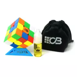 Cubo Mágico 3x3x3 Sc Plus Cuber Brasil Suzane Coelho + Super Kit