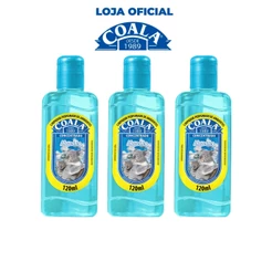 Combo 3 Limpadores Coala Algodão 120 ml