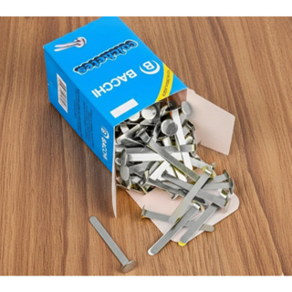 Colchete Bailarina Latonado No 8 - Bacchi 144 Unidades - Cor Prateado em Oferta na Shopee