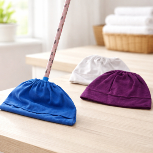 Capa de Vassoura e Rodo Pano de Chão Microfibra Várias Cores Universal em Oferta na Shopee