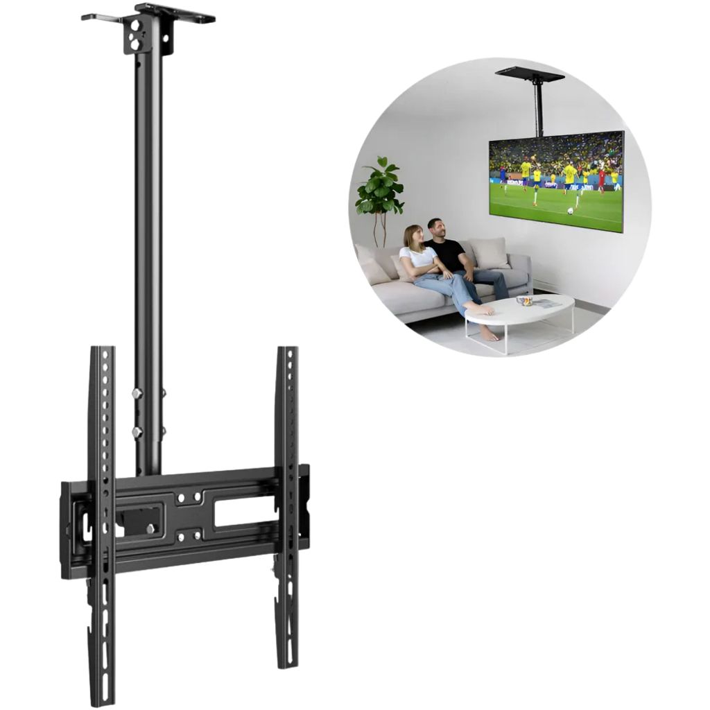 Suporte Para Tv De Teto Articulado E Giratório 23 A 62 Giant Preto Com Pintura Eletrostástica em Oferta na Shopee
