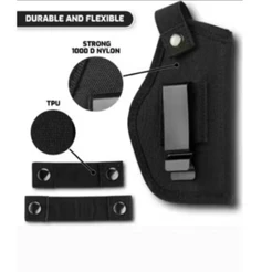 Coldre universal externo ótimo material duravel maleável