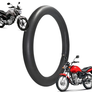 Câmera de Ar Aro 18 P/ Titan 125 150 Fan 125 150 Ybr 125 em Oferta na Shopee