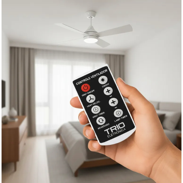 Transmissor Controle Remoto de Teto Trio (reposição) (17-04) em Oferta na Shopee