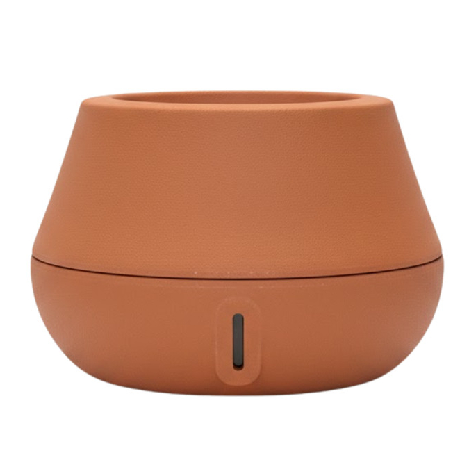 Vaso Autoirrigável Brota Cuia P 18x27 Terracota com Reservatório Interno para Plantas Decorativo