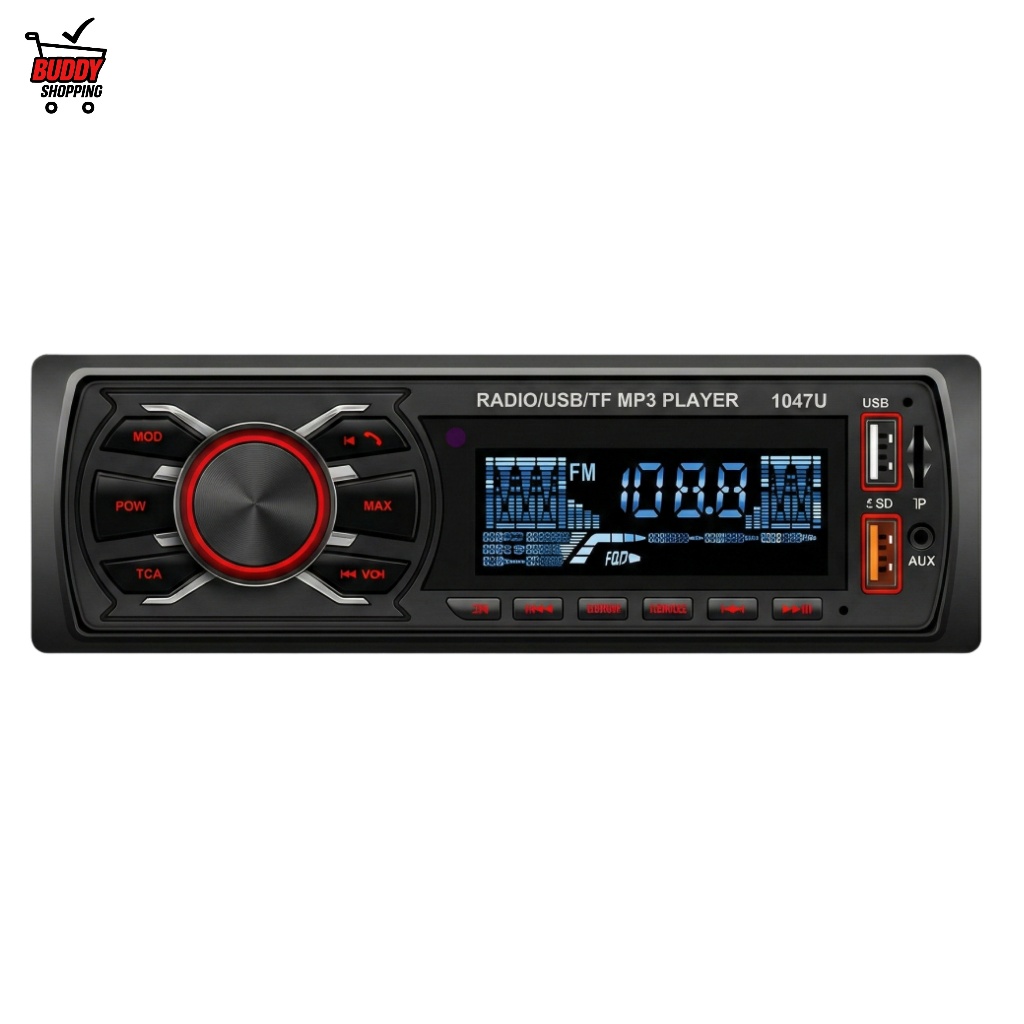 Som Automotivo Rádio MP3 Player ACM-3502 FM 50W 2 Entradas USB Entrada Auxiliar P2 Qualidade Som