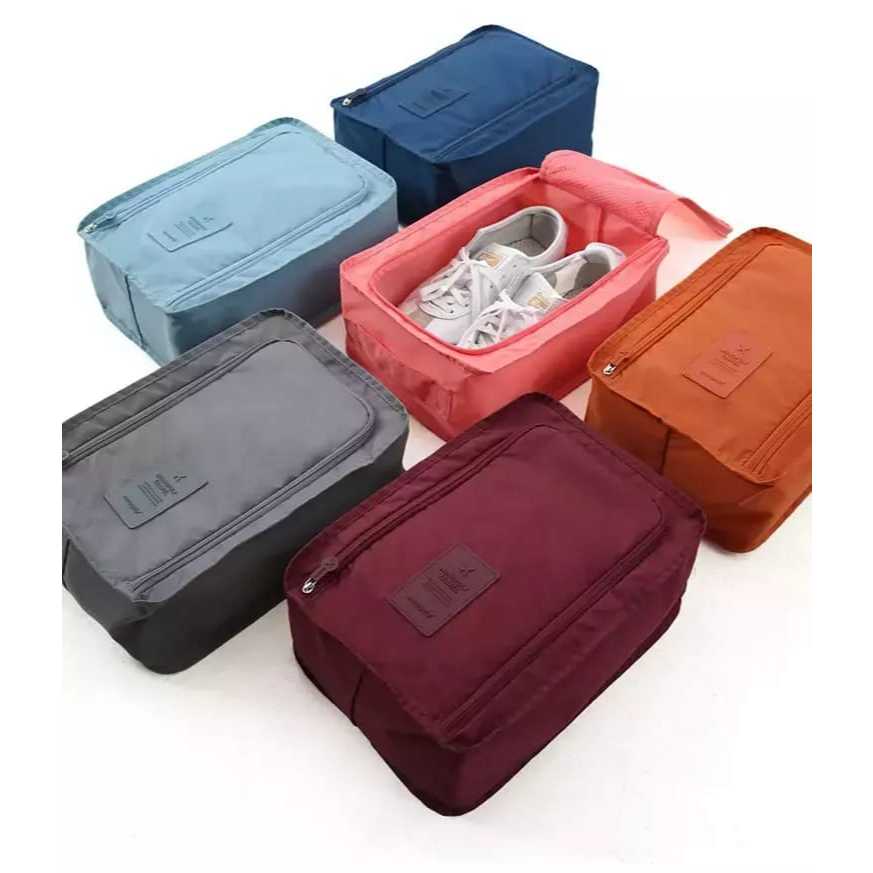 Sacos De Sapato Organizador De Pano Portátil Com Zipers Necessaire Bolsa Organizadora Sapato Viagem Porta Toalha Tenis
