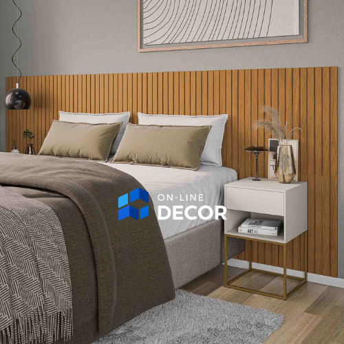 Kit 22 Cabeceira Ripada Casal Autocolante 154X90cm Completa - Envio Full em Oferta na Shopee