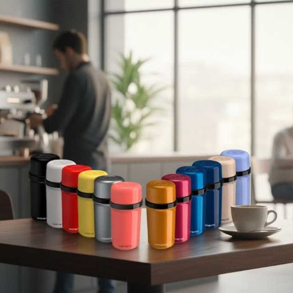 Garrafa Térmica Unitermi Fano 250 ml e 400ml - Café - Chá - Ampola vidro. em Oferta na Shopee