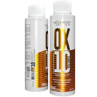 Ox Profissional Emulsão Reveladora 10 Volumes 90ml - Troia Hair em Oferta na Shopee