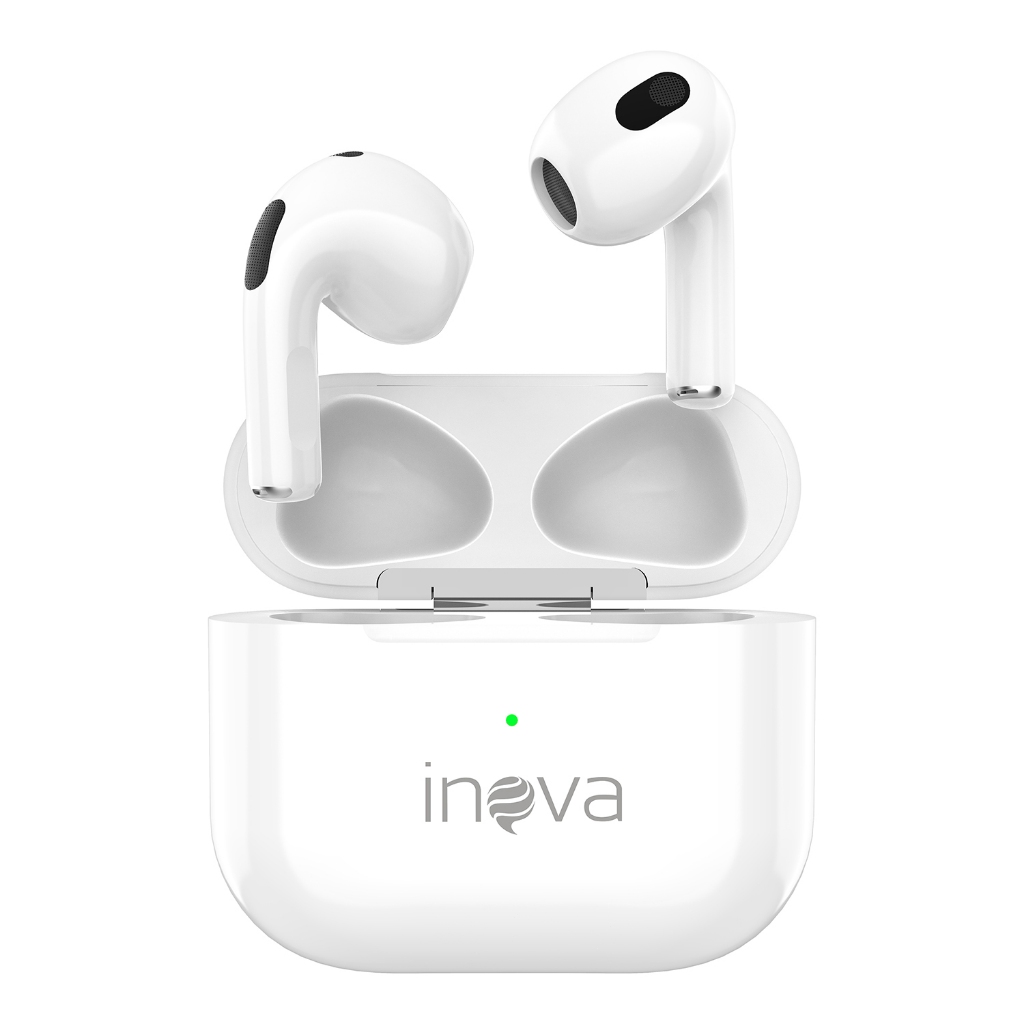 【Original】INOVA Fone de Ouvido Bluetooth TWS Bateria de Longa Duração Som Hi-Fi Touch Design Elegante iOS/Android em Oferta na Shopee