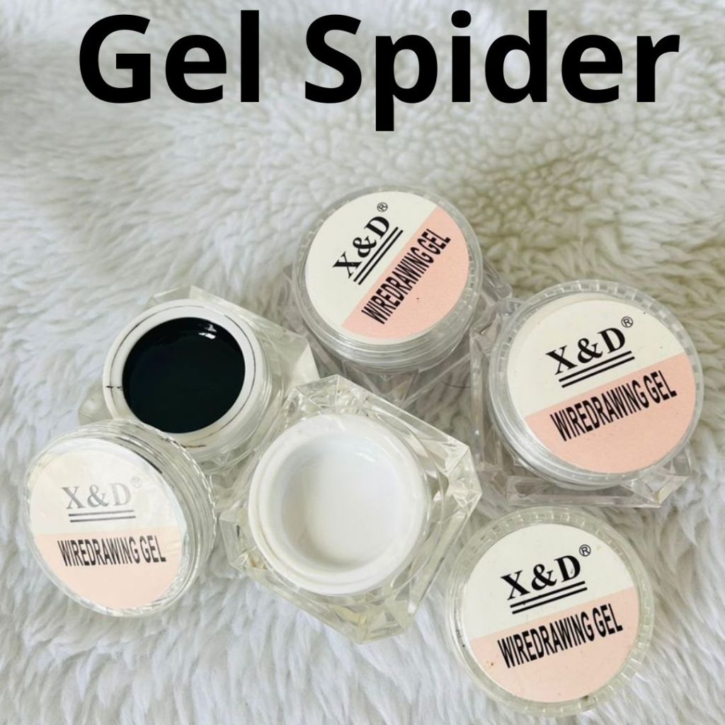 Gel Spider Teia De Aranha Led Uv Desenho Cores Unhas ( Luminous TBM)