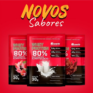 5x DOSE Whey Protein Concentrado 80% Sachês de 30g - GSupplements em Oferta na Shopee