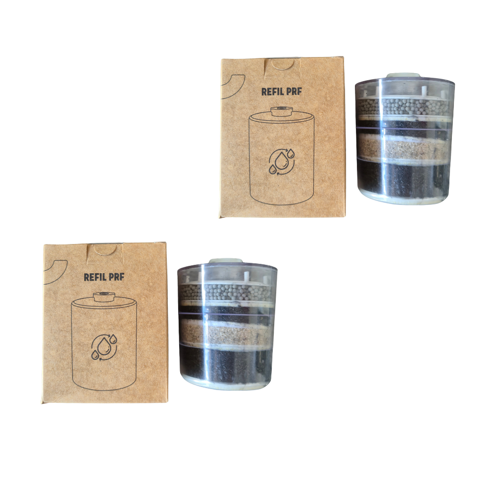 Kit 2 Refis Alcalinos Acquabios compatível com Purific 06 08 10 20 Gold PRF 1005