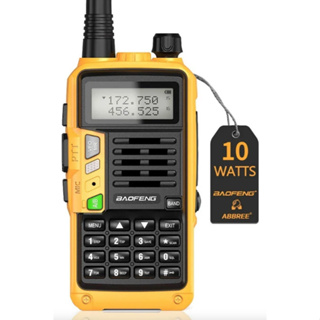 Rádio Walkie Talkie Baofeng Uv-9s Plus 10w Alcance 10km Amarelo Bivolt IP54 em Oferta na Shopee