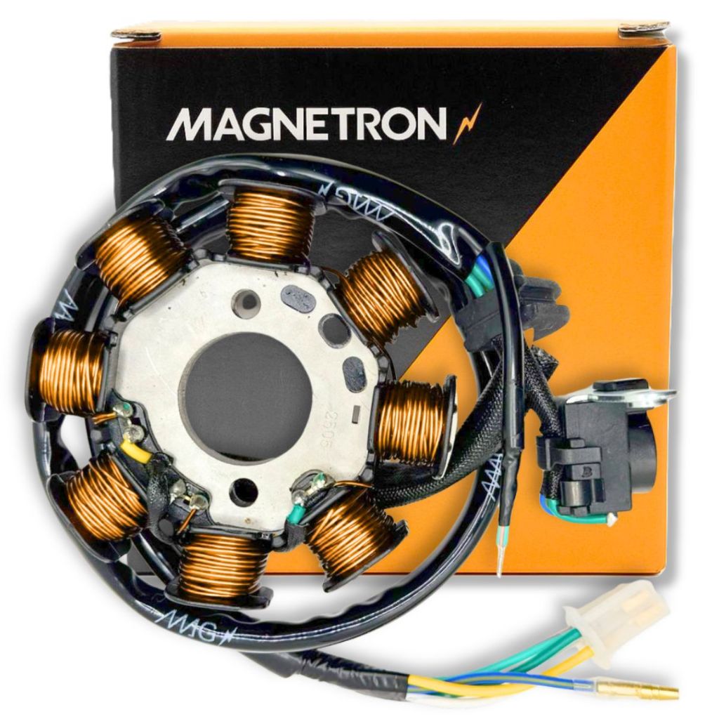 Estator do Magneto Biz 125 Ks / Biz 125 Es  / Biz 125 + 2006-2008 Magnetron em Oferta na Shopee