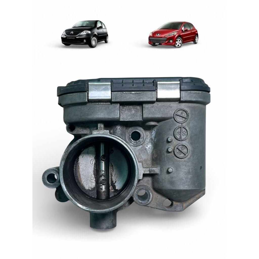 Corpo Borboleta TBI Original BOSCH Citroen C3 Peugeot 206 207 1.4 8V 2005 A 2015