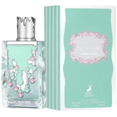 Perfume Maison Alhambra Sugar Me Candy Floss 100ml + porta perfume de bolsa