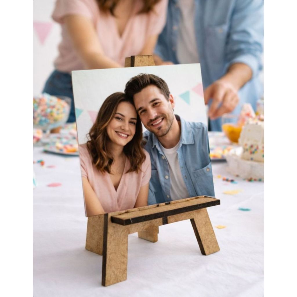 20 Uni Mini Cavalete Mdf 3mm Perfeito Para Lembrancinhas