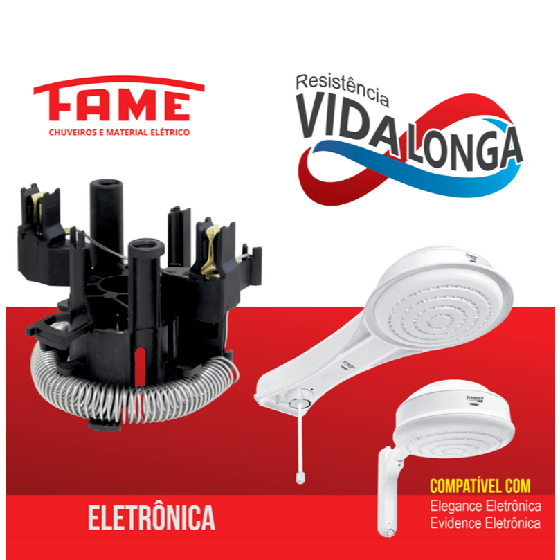 Resistência Fame Vida Longa 4 Tempos 220V/6800W Original