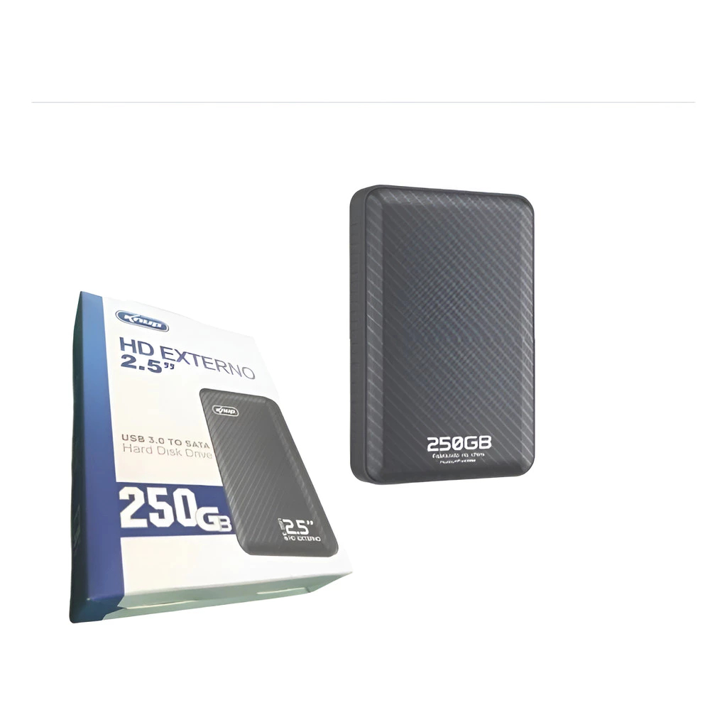 HD Externo 250GB KNUP Portátil Usb 3.0 Para Notebook Ps4 Ps5 Xbox One E Series - Envio Imediato
