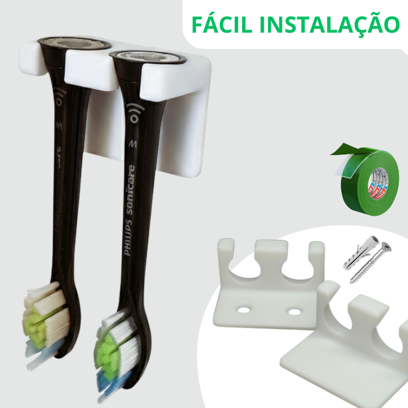 Suporte para Cabeça Escova de Dentes Philips Sonicare - Fácil Instalação